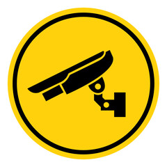 CCTV Security Camera Symbol Sign, Vector Illustration, Isolate On White Background Label. EPS10