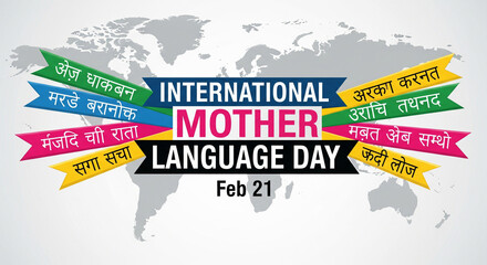 Celebrating International Mother Language Day on February 21st globally