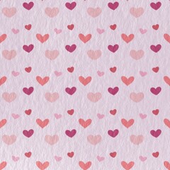 seamless pattern with hearts
