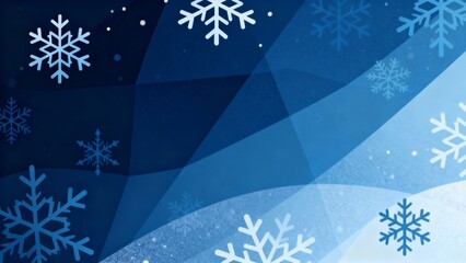 Winter snow, abstract shapes, background patterns, dark blue shades, cold atmosphere, seasonal vibes, Christmas inspiration, festive theme, modern design, geometric forms, textured elements, contempor