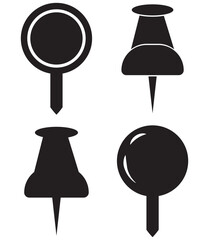 Location map pin icons set. Modern map marker collection. Pinpoint. Location pin icon. Map pin place marker. Map marker pointer icon. GPS location symbol. Flat style vector