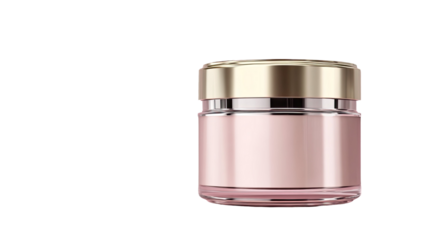 Isolated white glass jar and plastic bottle container for salt and pepper shakers beside a blank cosmetic cream box and beauty skin care product packaging