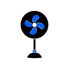 fan isolated on white background
