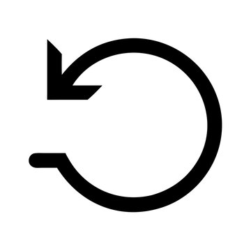 Circular Loopback Arrow