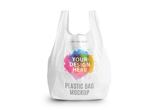 Plastic Bag Mockup