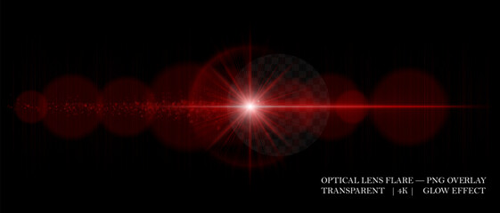 Color optical lens flare with multiple glowing circles, soft reflections, and realistic diffusion. Perfect for overlays, cinematic, and visual effects.