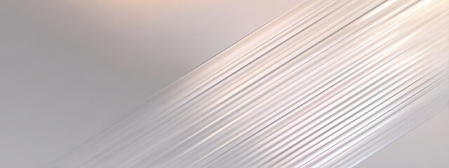 Horizontal geometric structure with soft neutral surfaces, minimal lines and light gradients, modern commercial background, wide format for headers