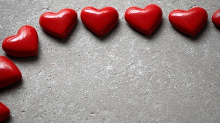 Obraz premium heart border. copy space