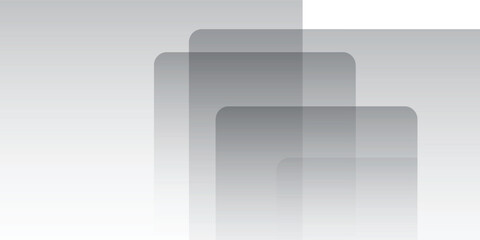 Abstract background overlaps in a bright space decorated with square shapes. A minimalist graphic design element with a futuristic style concept for banners, flyers, cards, covers, or brochures.