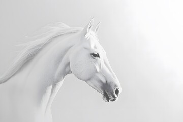 Majestic Horse with Powerful Athletic Build