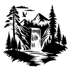 palm trees silhouette