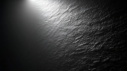 Textured Dark Surface Illuminated by Spotlight textured surface