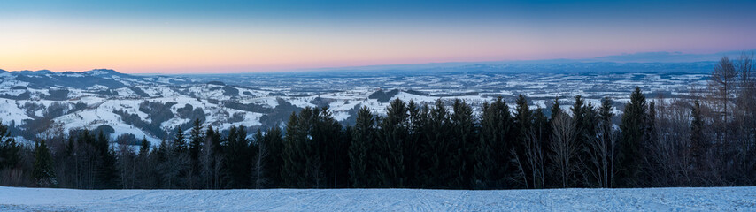 Abendliches Mostviertelpanorama © fotofrank
