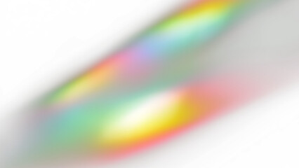 iridescent holographic rainbow colorful blur gradient reflection background overlay effect,Crystal prism with rainbow ray, magic sparkle, lens flare,abstract rainbow background,light leak overlay © Cool-Hunter