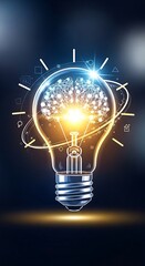 Illuminating Ideas - A Lightbulb Moment of Cognitive Brilliance.