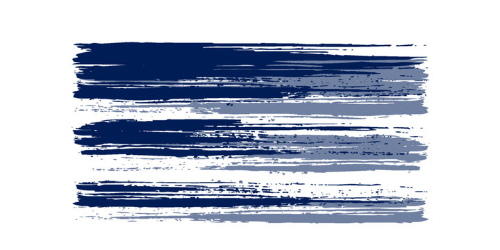 Abstract colorful blue paint brush and strokes, stripes pattern background. colorful blue nice brush strokes and hand drawn with horizontal lines background