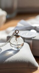 Dandelion Seed Necklace - A Symbol of Hope and New Beginnings.