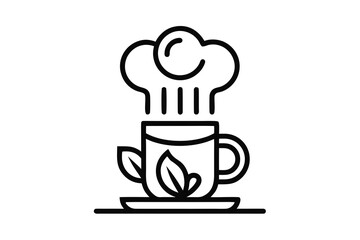 seasonal coffee tea mug icon