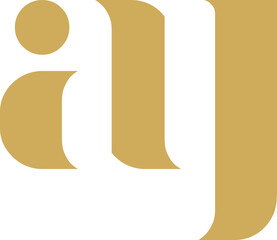 AY, YA, A, Y Abstract Letters Logo Monogram