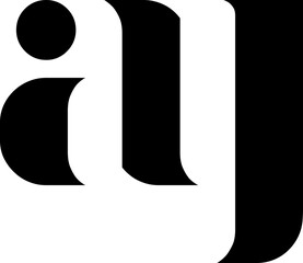 AY, YA, A, Y Abstract Letters Logo Monogram