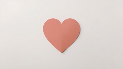 Valentine&rsquo;s Day Minimal Heart Background for Romantic Cards, Love Campaigns, Social Media Ads, Wedding Branding, and Seasonal Marketing