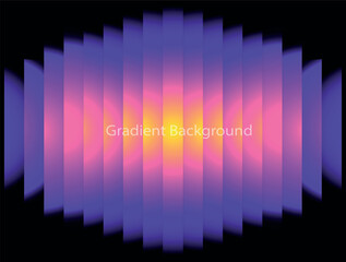 Modern abstract color background featuring luminous gradients and smooth depth