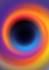 Modern abstract color background featuring luminous gradients and smooth depth