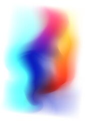 Modern abstract color background featuring luminous gradients and smooth depth