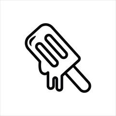 Ice Cream icon. Ice cream cone and ice cream scoop cup symbol. Vector illustration for web design. Isolated on white background.