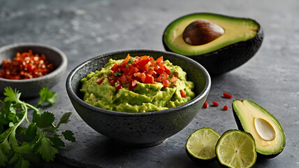 guacamole and chips