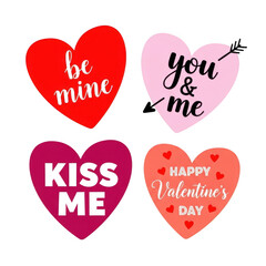 Valentine's day heart messages