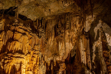 The Frasassi Caves are underground karst caves located in the municipality of Genga, in the province of Ancona, within the Gola della Rossa and Frasassi Regional Natural Park.