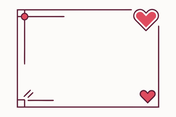 frame corner design element icon