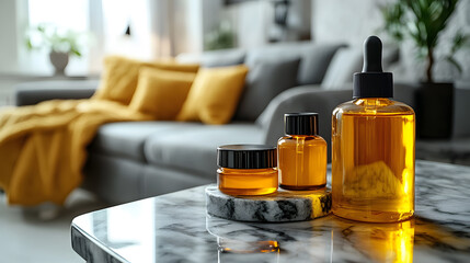 Treatment background - some medical, spa and beauty equipment