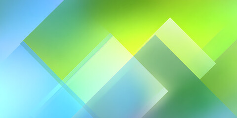 Vibrant Blue Green Abstract Geometric Background