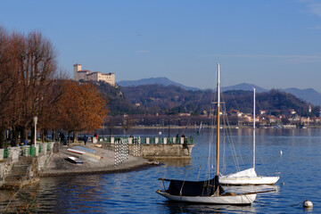 Arona, piemonte. Lago Maggiore