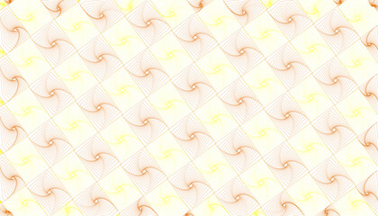 Elegant Geometric Swirl Tile Seamless Pattern Background