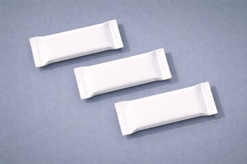 Minimalist Snack Bar Wrapper Mockup on a Stylish Background for Design Presentation