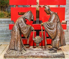 Asia, China, Luoyang, Night Walk,