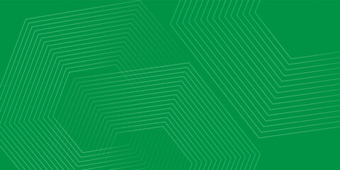Abstract hexagon rendering of  green abstract glass background simple Art