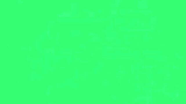 White Flash Explosion VFX Element on Green Screen &mdash; Small Energy Blast Visual Effect Overlay