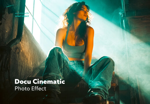 Docu Cinematic Photo Effect