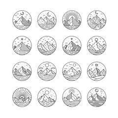 Mount Illustration Collections