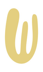 Organic shape boho style design