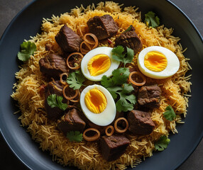 Delicious Beef Biryani with Basmati Rice