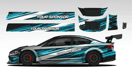 car livery design vektor
