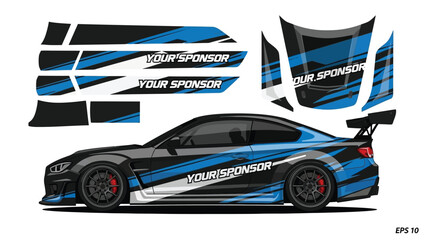  car wrap livery design