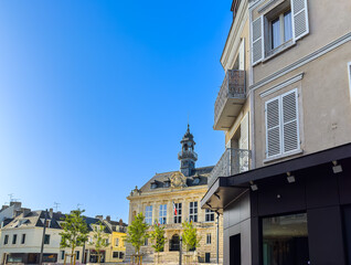 Street view of Vernon in France