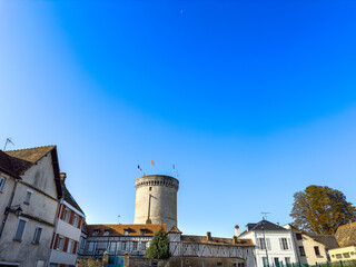 Street view of Vernon in France