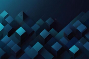 Naklejka premium abstract blue squares background